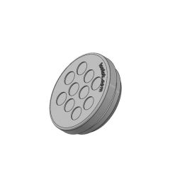 KEL-DP 32/10-2 A kabelinvoer rond, plug,wand 1.5-2.5mm,grijs