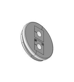 KEL-QTA 50 A QUICK cable entry plate, plug, wall 1.5-2.5mm