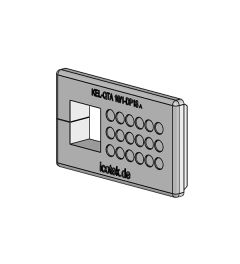 KEL-QTA 10/1-DP 18 B QUICK cable entry pl.,plug,wall 1.5-2.5