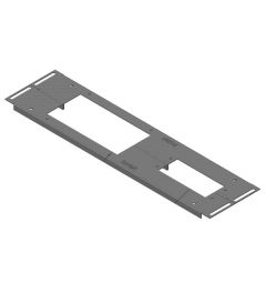 KDR 2 VX25 - 600 (488) 2-delige bodemplaat Rittal, KEL