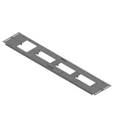 KDR 2 VX25 - 800 (688) 2-delige bodemplaat Rittal, KEL