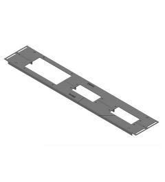 KDR 2 VX25 - 800 (688) 2-delige bodemplaat Rittal, KEL