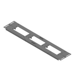 KDR 2 VX 25 - 1200 (538) 2-piece base plate Rittal, KEL