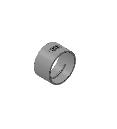 TE-MA 63 Adapter draadverlenging, M63x1,5, zwart