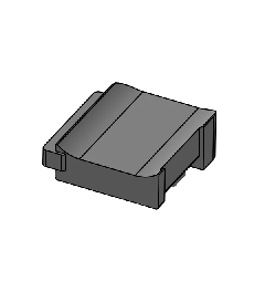KBH-R 36-1 R MS Houder voor klittenband kabelbinders