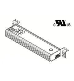 LED system light ALU-LINE 125VAC, 9W, motion detector,UL/CSA