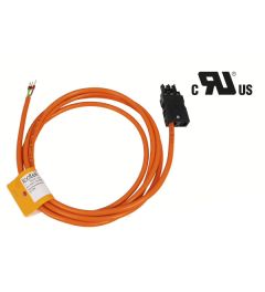 Connection cable 3m orange, UL/CSA