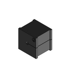 EMC-KT3 EMC kabel tule, klein, zwart
