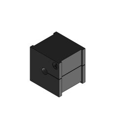 EMC-KT4 EMC kabel tule, klein, zwart
