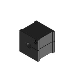 EMC-KT5 EMC kabel tule, klein, zwart