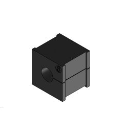EMC-KT8 EMC kabel tule, klein, zwart