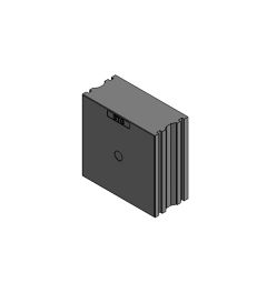 EMC-BTG EMC kabel tule, groot, zwart