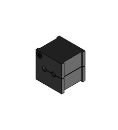 EMC-KT 2/ø3  EMC kabel tule, klein, zwart
