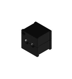 EMC-KT 2/ø5  EMC kabel tule, klein, zwart