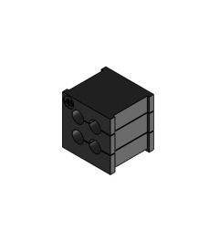 EMC-KT 4/ø5  EMC kabel tule, klein, zwart