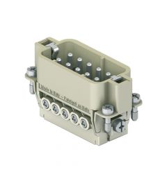 Binnenwerk Schroef 10P+A, 16A, 250V, 49.16, Male