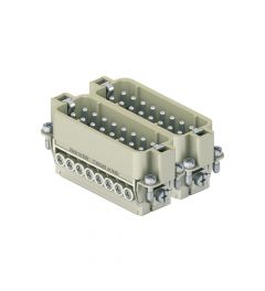Binnenwerk Schroef 16P+A, 16A, 250V, 66.40, Male