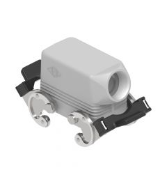 Stekkerhuis haaks C-Type, 2 beugels, PG16, 57.27