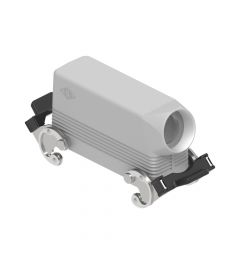 Stekkerhuis haaks C-Type, 2 beugels, PG21, 104.27