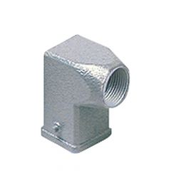Stekkerhuis haaks CKA-Type, 2 nokken, rubber, PG11, 21.21