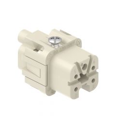 Binnenwerk Schroef 4P+A, 10A, 250V, 21.21, Female