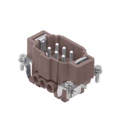 Binnenwerk Schroef 180°C 6P+A, 16A, 500V, 44.27, Male