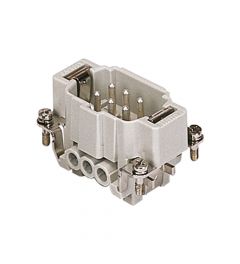 Binnenwerk Schroef 6P+A, 16A, 500V, 44.27, Male