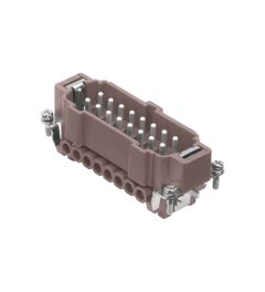 Binnenwerk Schroef 180°C 16P+A, 16A, 500V, 77.27, Male