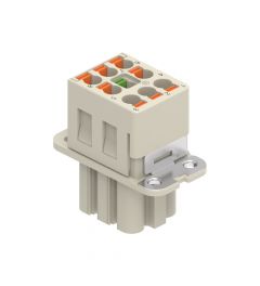 Binnenwerk AXYR® 8P+A 16A, 500V, +A plaat, 32.13, Female