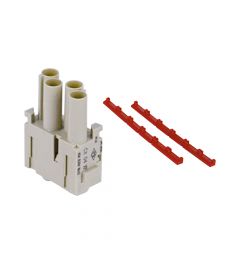 MIXO Krimp 4P, 40A, 830V, Female