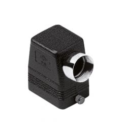 Stekkerhuis haaks hoog W-Type, 2 nokken, M32, 44.27