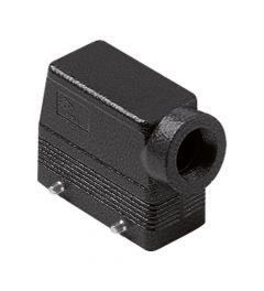 Stekkerhuis haaks hoog W-Type, 4 nokken, M40, 77.27