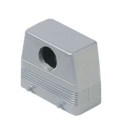 Stekkerhuis frontaal hoog C-Type, 4 nokken, M25, 77.27