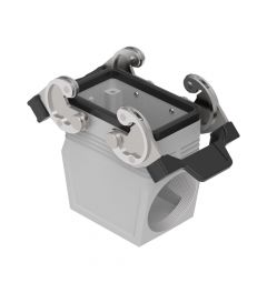 Koppelhuis haaks hoog C-Type, 2 beugels, M40, 57.27