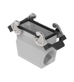 Koppelhuis haaks hoog C-Type, 2 beugels, M40, 77.27