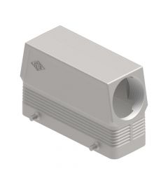 Stekkerhuis haaks hoog 180°C, 4 nokken, M32, 104.27