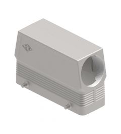 Stekkerhuis haaks hoog 180°C, 4 nokken, M40, 104.27