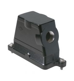 Stekkerhuis haaks IP68, schroefsluiting, M40, 77.27