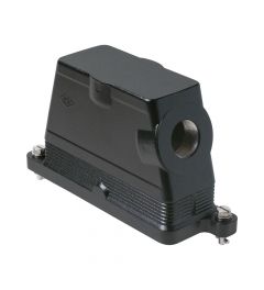 Stekkerhuis haaks IP68, bajonetsluiting, M40, 104.27
