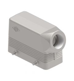 Stekkerhuis haaks EMC, 4 nokken, M25, 77.27