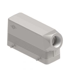 Stekkerhuis haaks EMC, 4 nokken, M25, 104.27