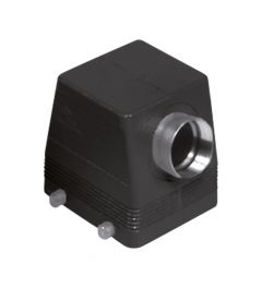Stekkerhuis haaks W-Type, 4 nokken, M40, 77.62