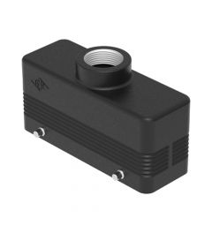 Stekkerhuis recht W-Type, 4 nokken, M25, 104.27