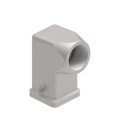 Stekkerhuis haaks 180°, 2 nokken, M20, 21.21