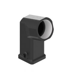 Stekkerhuis haaks W-Type, 2 nokken, M25, 21.21