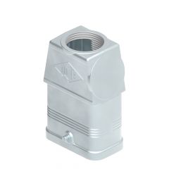 Stekkerhuis recht CQA-Type, 2 nokken, M25, 32.13