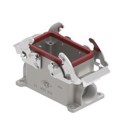 Opbouwhuis V-Type 180°C, 2 beugels RVS, M20, 57.27