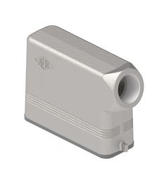 Stekkerhuis haaks EMC, 2 nokken, M20, 66.16