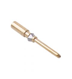 Krimpcontact goud HNM 10A, 2,5mm², Male