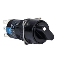 AS6M keuzeschakelaar 16mm 3 pos